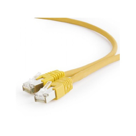 Gembird RJ45 CAT6A S/FTP - RJ45 CAT6A S/FTP M/M adatkábel 5m sárga LSZH