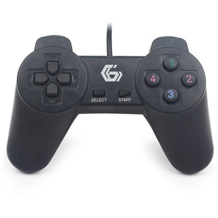 Gembird USB gamepad fekete