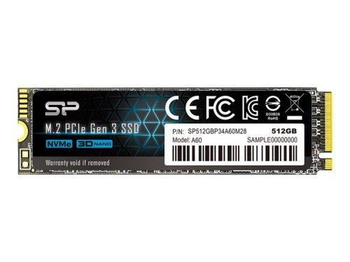 SILICON POWER A60 512GB SSD PCIe Gen3