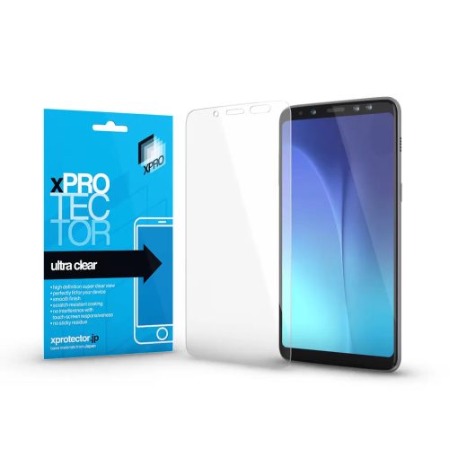 XPRO™ Ultra Clear kijelzővédő fólia Samsung A8 2018 készülékhez