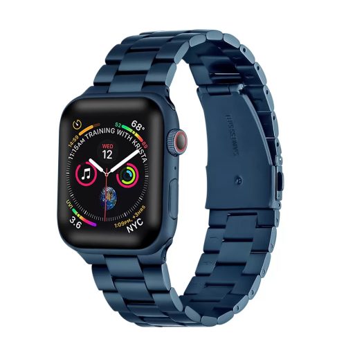 XPRO™ Apple Watch rozsdamentes vastag acél szíj kék 42mm / 44mm / 45mm / 49mm