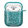 XPRO™ Apple Airpods csillámos szilikon tok kék