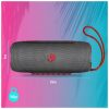 NGS Roller Nitro 3 fekete Bluetooth hangszóró IPX 5, BT, 30w, USB / TF / AUX IN, TWS