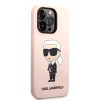 Karl Lagerfeld tok pink KLHCP14LSNIKBCP Apple Iphone 14 Pro készülékhez