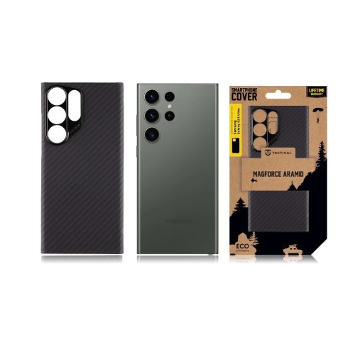 Tactical MagForce Aramid tok fekete Samsung Galaxy S23 Ultra készülékhez
