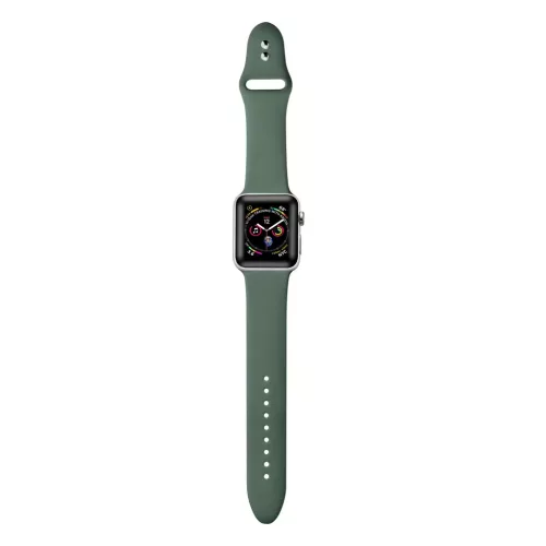 XPRO™ Apple Watch szilikon sport szíj Zöld Apple Watch 42mm (S1-S3) / 44mm / 45mm / 46mm / 49mm készülékhez
