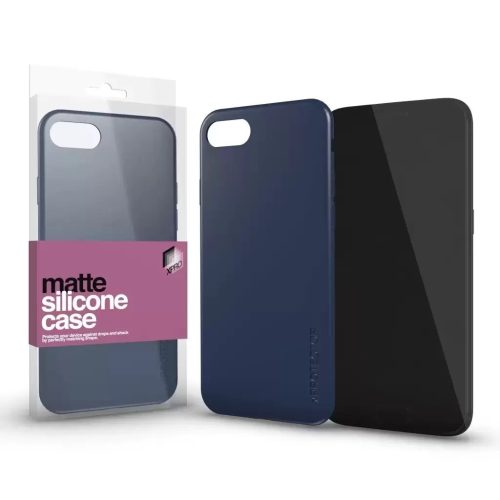 XPRO™ Szilikon matte tok ultravékony kék Apple iPhone 15 Plus készülékhez