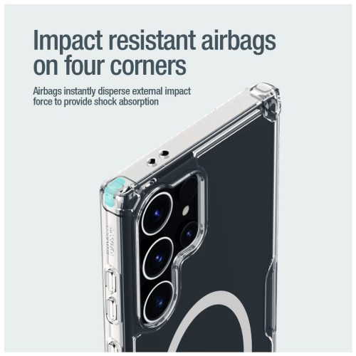 Nillkin Nature TPU PRO Mágneses átlátszó tok Samsung Galaxy S24 Ultra készülékhez