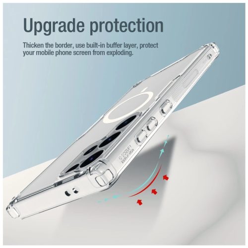 Nillkin Nature TPU PRO Mágneses átlátszó tok Samsung Galaxy S24 Ultra készülékhez