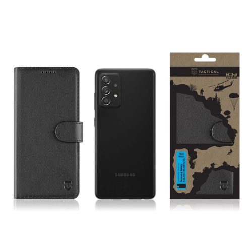 Tactical Field Notes fekete Book / Flip tok Samsung Galaxy A52 / A52s készülékhez