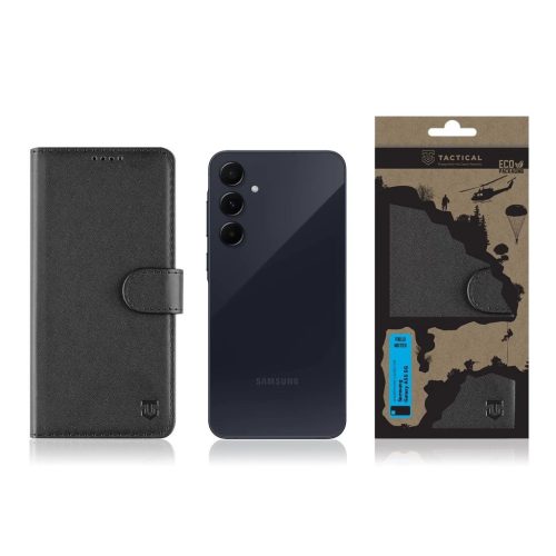 Tactical Field Notes fekete Book / Flip tok Samsung Galaxy A55 5G készülékhez