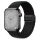 Tech-Protect NYLONMAG óraszíj Fekete, Apple Watch 42mm / 44mm / 45mm / 49mm készülékhez