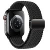 Tech-Protect NYLONMAG óraszíj Fekete, Apple Watch 42mm / 44mm / 45mm / 49mm készülékhez