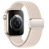 Tech-Protect NYLONMAG óraszíj fehér, Apple Watch 42mm / 44mm / 45mm / 49mm készülékhez