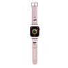 Karl Lagerfeld óraszíj pink KLAWLSLKCNP Apple Watch 42mm (S1-S3) / 44mm / 45mm / 46mm / 49mm készülékhez