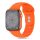 Tech-Protect SILICONE óraszíj narancssárga, Apple Watch 44mm / 45mm / 46mm / 49mm készülékhez