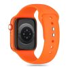 Tech-Protect SILICONE óraszíj narancssárga, Apple Watch 44mm / 45mm / 46mm / 49mm készülékhez