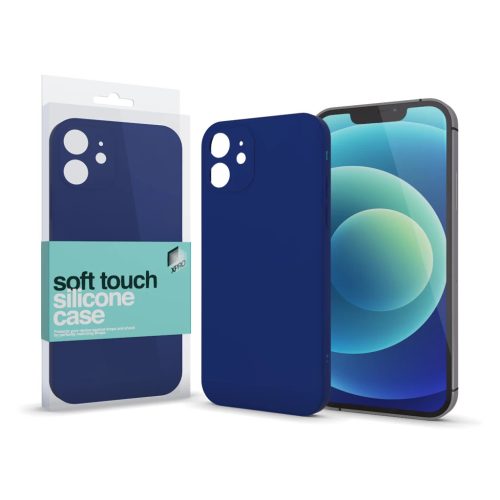 XPRO™ Soft Touch szilikon tok Slim sötétkék Samsung Galaxy A16 készülékhez