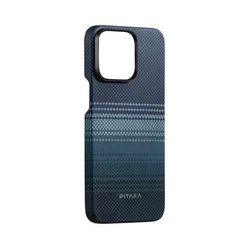 Pitaka Tactile Woven tok MOONRISE Apple iPhone 15 Pro Max készülékhez - MagSafe rögzítéssel (KI1501MOM)