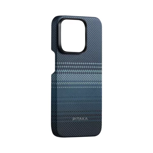 Pitaka Tactile Woven tok MOONRISE Apple iPhone 15 Pro készülékhez - MagSafe rögzítéssel (KI1501MO)