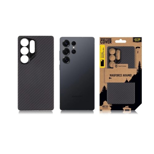 Tactical MagForce Aramid tok fekete Samsung Galaxy S25 Ultra készülékhez