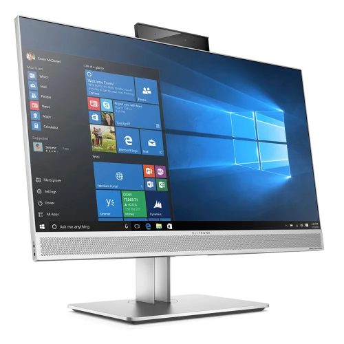 HP EliteOne 800 G3 AiO / Intel i3-7100 / 8GB / 256GB SSD / CAM / FHD / Intel HD Graphics / Win 10 Pro 64-bit All In One használt PC