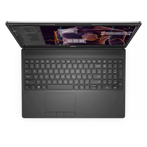 Dell Precision 7550 / 15.6 inch / Intel i7-10750H / 32GB / 512GB NVMe SSD / CAM / FHD / HU / NVIDIA Quadro T2000 4GB / Win 11 Pro 64-bit használt laptop