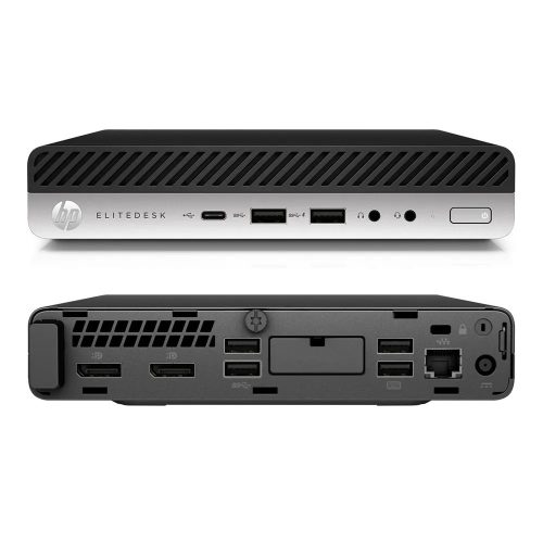 HP EliteDesk 800 G5 DM / Intel i5-9500 / 8GB / 256GB NVMe / Intel UHD Graphics / Win 11 Pro 64-bit használt PC