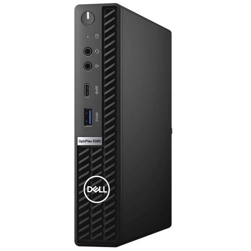 Dell Optiplex 5080 Micro / Intel i5-10500T / 16GB / 256GB NVMe / Intel UHD Graphics / Win 11 Pro 64-bit használt PC