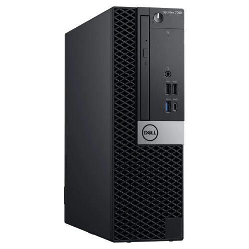 Dell Optiplex 7060 SFF / Intel i7-8700 / 16GB / 512GB SSD / Intel UHD Graphics / Win 11 Pro 64-bit használt PC