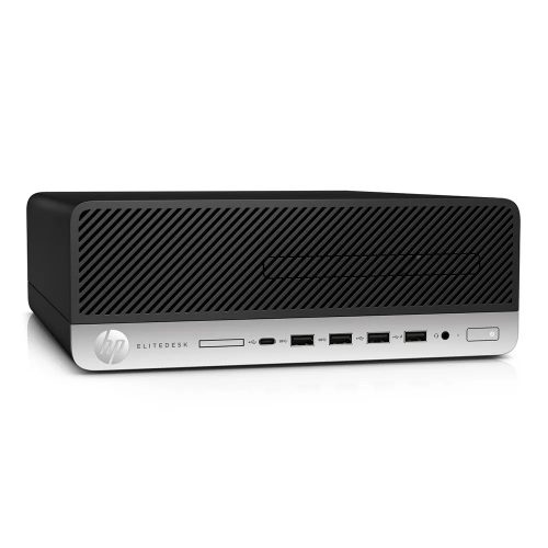 HP EliteDesk 705 G5 SFF / AMD Ryzen 5 PRO 3400G / 8GB / 256GB NVMe / AMD Radeon Vega 11 / Win 11 Pro 64-bit használt PC