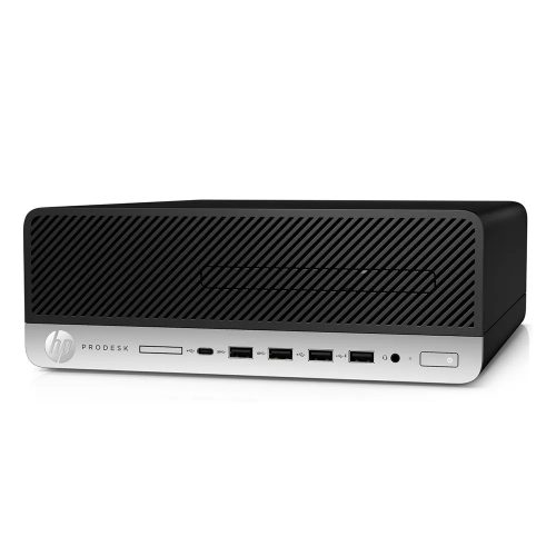 HP ProDesk 600 G4 SFF / Intel Pentium Gold G5400 / 8GB / 128GB SSD + 500GB HDD / Intel UHD Graphics / Win 11 Pro 64-bit használt PC