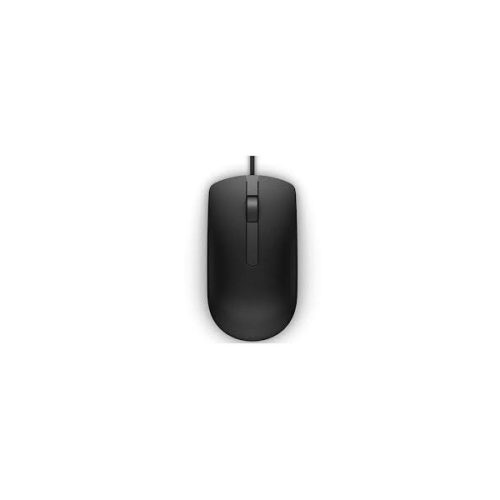 DELL Vezetékes egér, MS116 Optical Mouse - Black