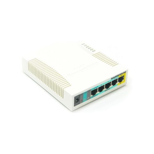 MIKROTIK Wireless Router RouterBOARD 2,4GHz, 5x100Mbps, 300Mbps, Menedzselhető, Asztali - RB951UI-2ND