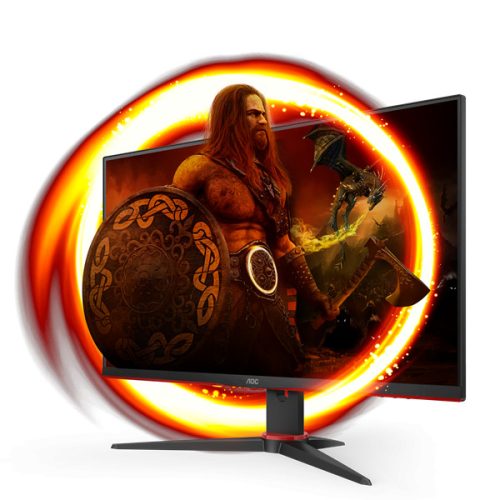 AOC Gaming 240Hz IPS monitor 23.8" 24G2ZE/BK, 1920x1080, 16:9, 350 cd/m2, 0.5ms, 2xHDMI/DIsplayPort