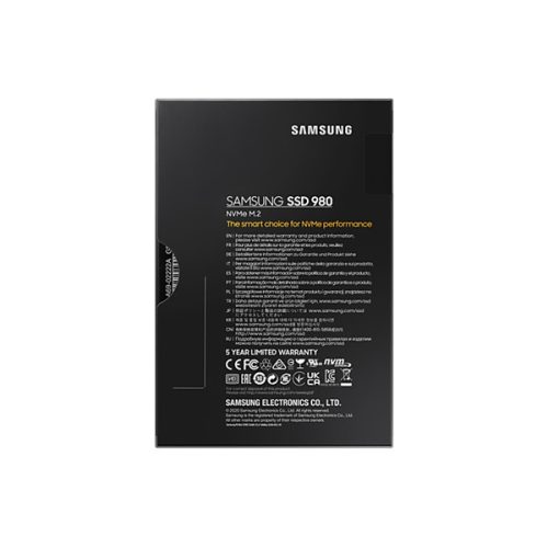 SAMSUNG 980 PCIe 3.0 NVMe M.2 SSD 500GB