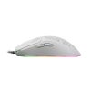 WHITE SHARK GM-5007W GALAHAD gamer egér, fehér, 6400 dpi