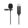 SANDBERG Mikrofon, Streamer USB Clip Microphone