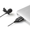 SANDBERG Mikrofon, Streamer USB Clip Microphone
