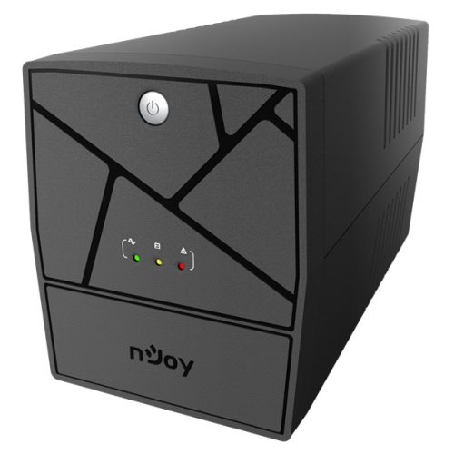 NJOY Szünetmentes 1500VA - Keen 1500 USB (4 Schuko, line-interaktív, fekete)