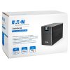 EATON UPS 5E1600UI, Gen2, USB IEC, 1600VA/900W, In: C14, Out: 6xC13, Line-interaktív szünetmentes, AVR, torony