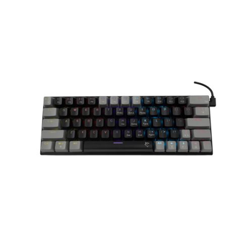 WHITE SHARK W029929 WAKIZASHI-B-G/R-US fekete mechanikus gamer billentyűzet, piros kapcs. (angol)