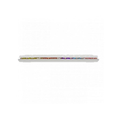 WHITE SHARK WS GK-2106W/BL-HU COMMANDOS fehér mechanikus billentyűzet, magyar, 88 kék gomb