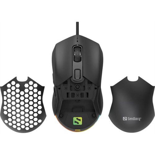 SANDBERG FlexCover 6D Gamer Egér