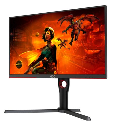 AOC Gaming 160Hz IPS monitor 27" U27G3X/BK, 3840x2160, 16:9, 450 cd/m2, 1 ms, HDMIx2/DisplayPortx2