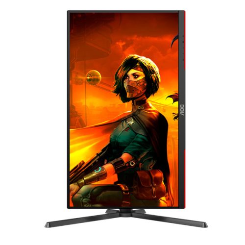 AOC Gaming 160Hz IPS monitor 27" U27G3X/BK, 3840x2160, 16:9, 450 cd/m2, 1 ms, HDMIx2/DisplayPortx2