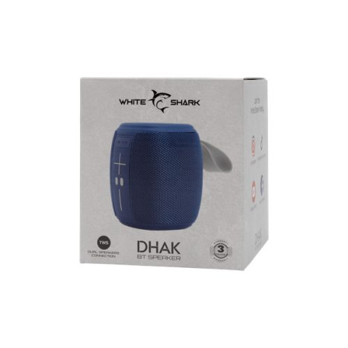 WHITE SHARK GBT-888BL DHAK-BL BLUETOOTH HANGSZÓRÓ 5W, TWS, kék, 1200mA