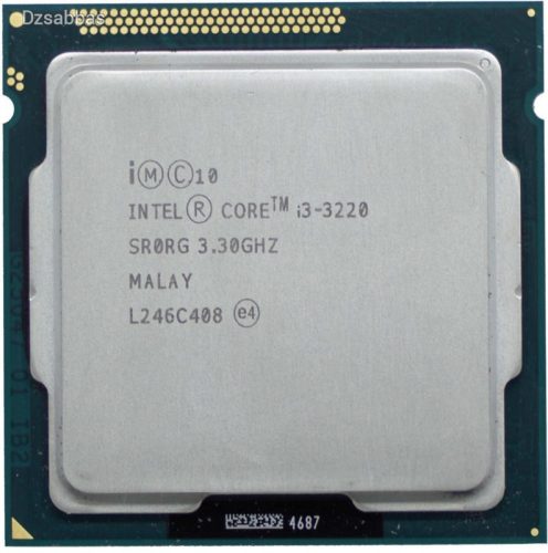 Intel Core i3-3220 használt számítógép processzor