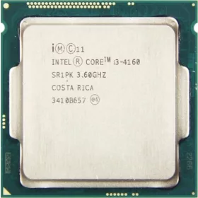 Intel Core i3-4160 használt számítógép processzor