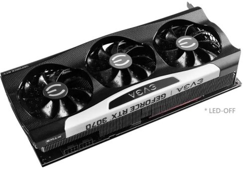 EVGA RTX 3070 FTW3 ULTRA 8GB használt videokártya